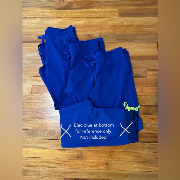 RARE FIND. Figs Livingston Pants S Reg Original Blue. $25 EACH ITEM, fixed price - Picture 2 of 2